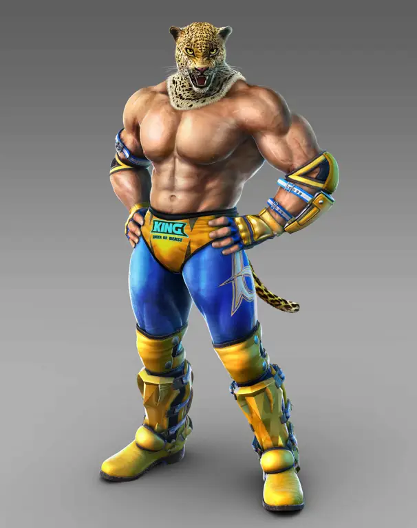 Para petarung Tekken dalam balutan animasi Karakter-karakter Tekken dalam gaya anime