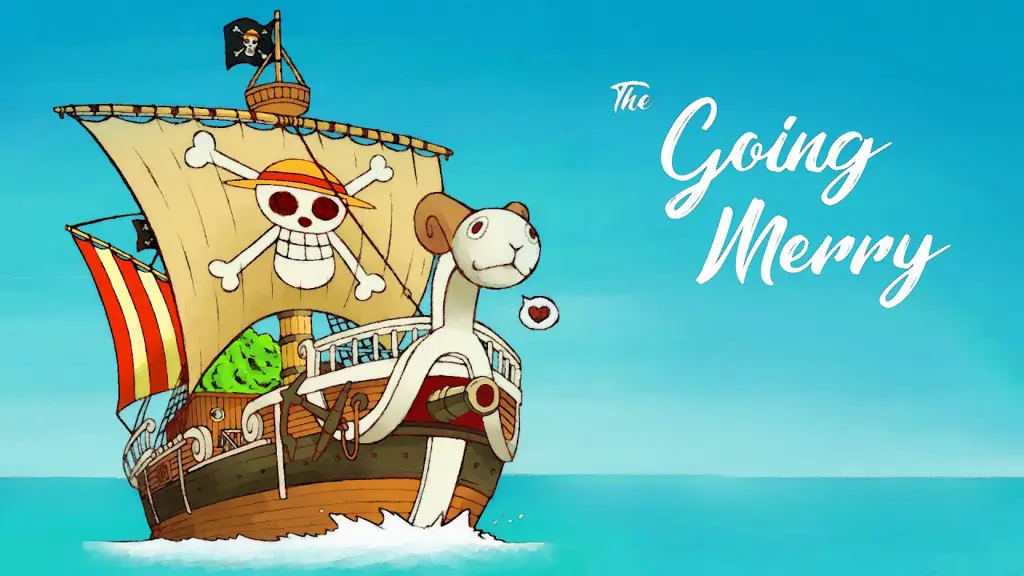 Kapal Going Merry yang legendaris Gambar kapal Going Merry