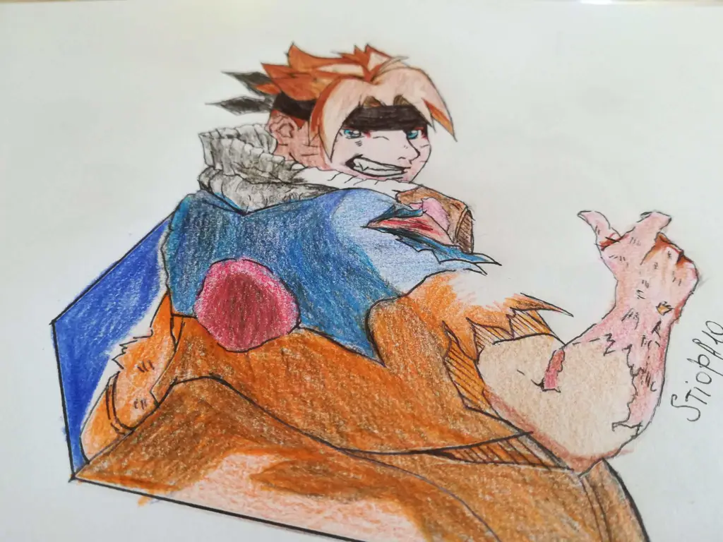 Kreativitas Penggemar Boruto Gambar fanart Boruto yang keren