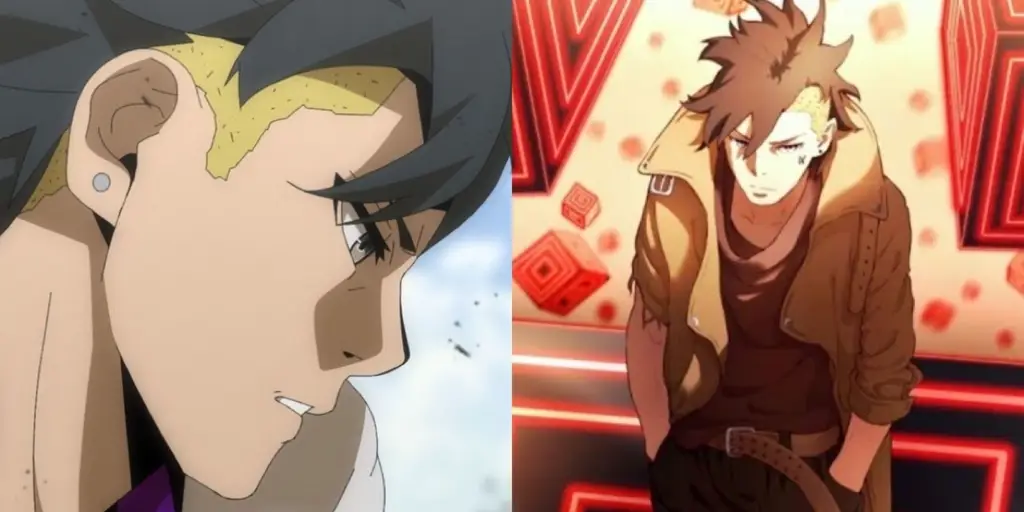Latihan Boruto dan Kawaki Gambar Boruto dan Kawaki sedang berlatih